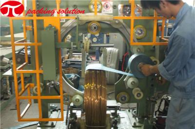 Tipo vertical CE da máquina de envolvimento GD300 do estiramento da bobina de Autiomatic 1.5kw certificado