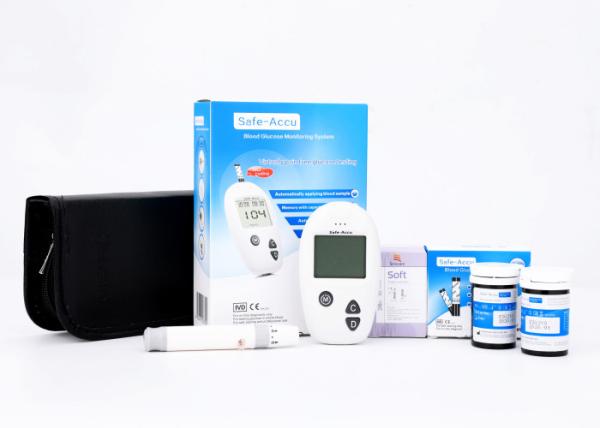 SINOCARE sannuo Safe-Accu Blood Glucose Health test Meter Kit Englishmanual+100/50 test strips+Lancets Medical Glu