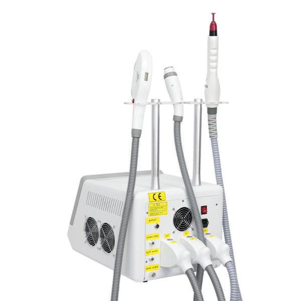 3 In 1 Picosecond Laser Hair Removal Ipl Rf Machine With 3pcs Handle