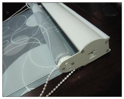 Flower Double Fabric Roller Blind, Indoor Windows Shades Blinds
