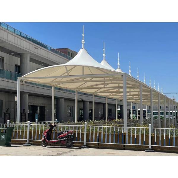 Modern Design Gym Tecido Tensile Tribuna Bleacher Estrutura de Membrana Arquitetônica Canopy