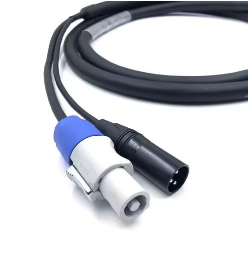 3-Pin XLR to Powercon True1 Hybrid Cable 12A 250V