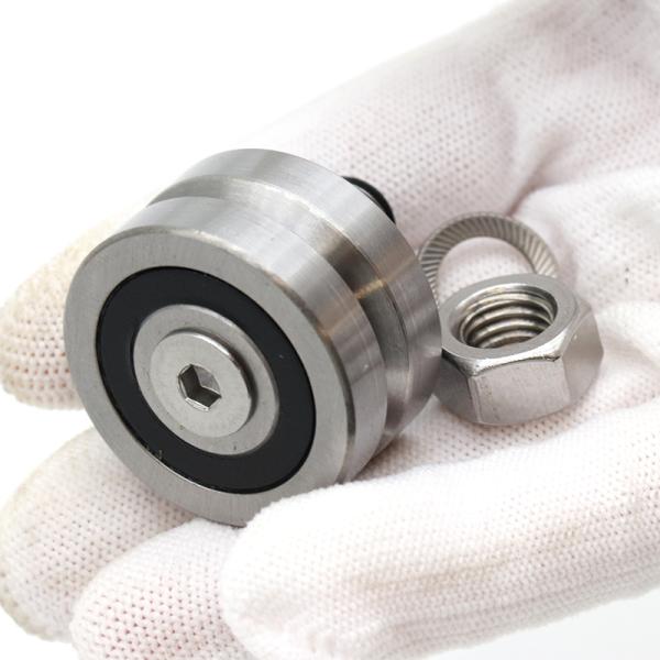 LJ34ENS 70 V Shaped Groove Clamp LJ Series LJ34E LJ34C Stainless Steel V Groove Track Roller Bearing