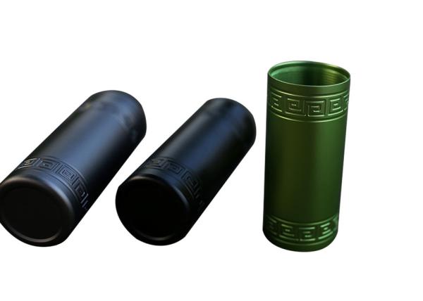 Outdoor Survival Equipment CNC Metal Sealed Bin Outdoor Survival Tank Waterproof Box Mergence Medicine Bottle