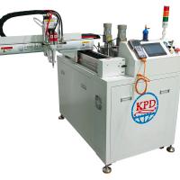 Ab Machine à faire des pots en résine de polyuréthane pour pièces électroniques Panneau de nid de miel