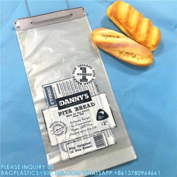 Eco-friendly Customized Print Clear Food Grade Micro Perforation Bag vegetable packing bags, Packaging Bread Bag
