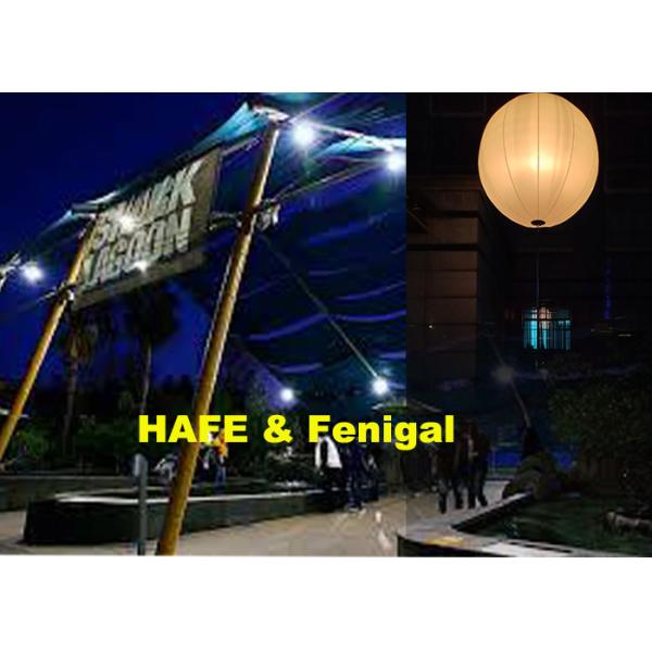 Outdoor 2000w Halogen Inflatable Lighting Decoration For Big Party