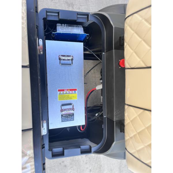 Ev 4 Seat Classic Vintage Golf Carts With Mirrors And Bed 12 Seater Enclosed 72V Model