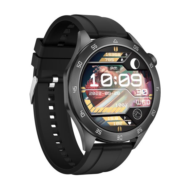 G54 Smart Watch 1.45inch Round Screen TFT BT Call 8 UI Styles Sports Health Monitor Customize Dial Dafit App for Men Smartwatch