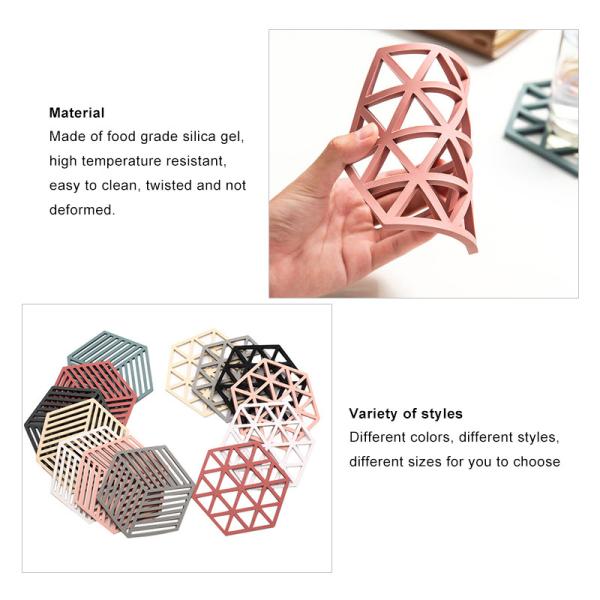 Hot Selling Colorful Desktop Protection Mat Silicone Bowl Pad