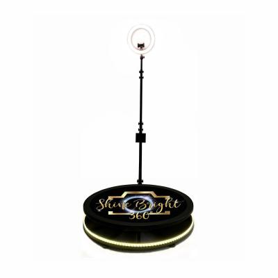 360 Spinning Video Booth Selfie Camera Automatic Rotating Photo Platform