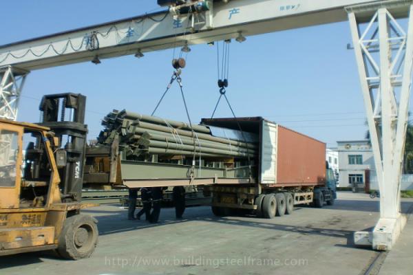 De aço agrícola do padrão de ISO - construções quadro Grey Paint Surface