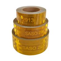 Banda de reflexão para exteriores SASO 2913 Amarelo Laranja OEM