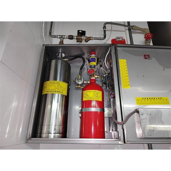 9L/9L*2/12L/12L*2 Kitchen Fire Suppression System Single And Double Bottle Group