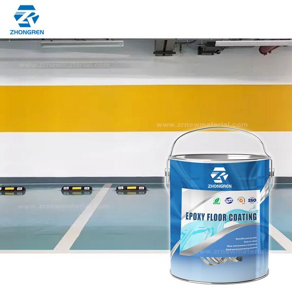 Eviromental Friendly Flat Floor Paint Fade Resistant Garage Flooring Paint