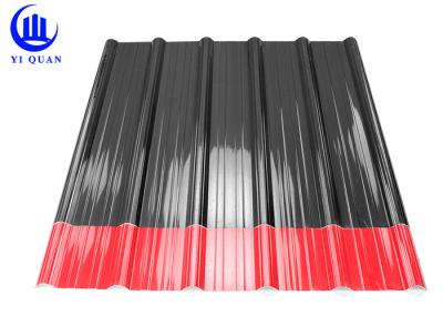 O telhado do Pvc da isolação do telhado da casa de 1130 milímetros almofada tipo ondulado OU trapezoidalmente da onda