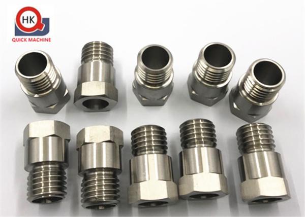 Turning Custom Machined Parts, Stainless Steel Sleeves Quick Release Lock Nuts