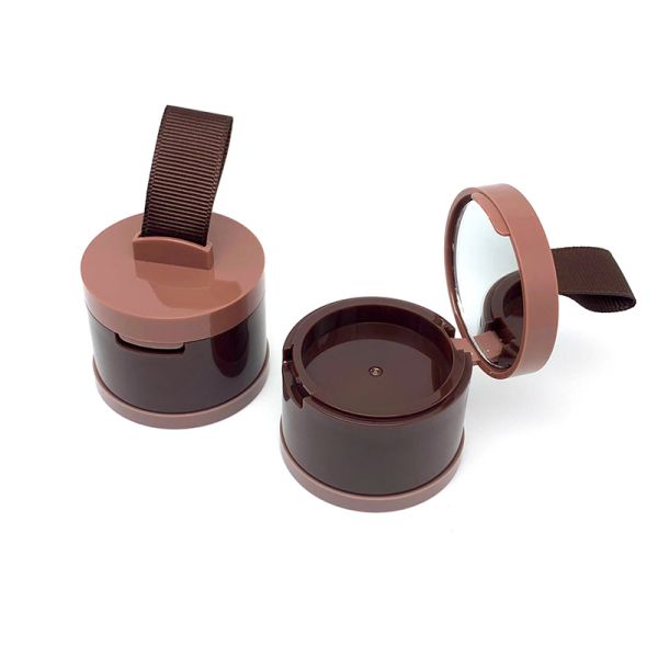 Wholesales 4G Plastic ABS Powder Case with Mirror and Sponge Puff for Headline Powder /Concealer