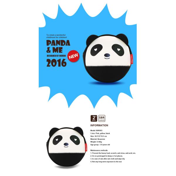 Panda Small Toddler Messenger Bag , Lovely Baby Sling Bag For Kids