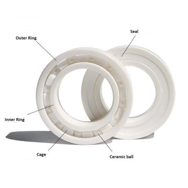 OPEN Seals Ceramic Bearings MR63 3*6*2.5mm for Single Row Applications