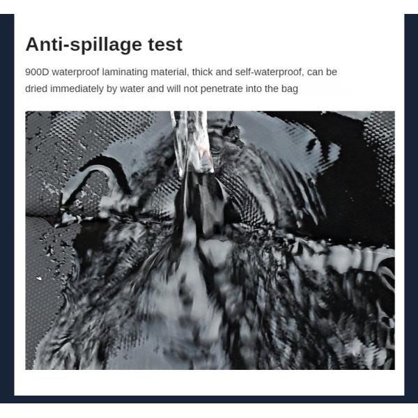 900D Laminating Oxford Anti Theft Chest Bag