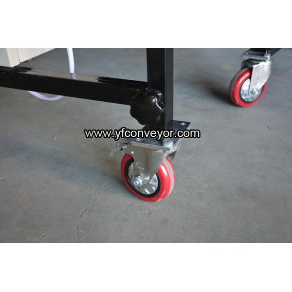 Flexible Expandable Motorized Rubber Coated Roller Conveyor,Loading Unloading Conveyor