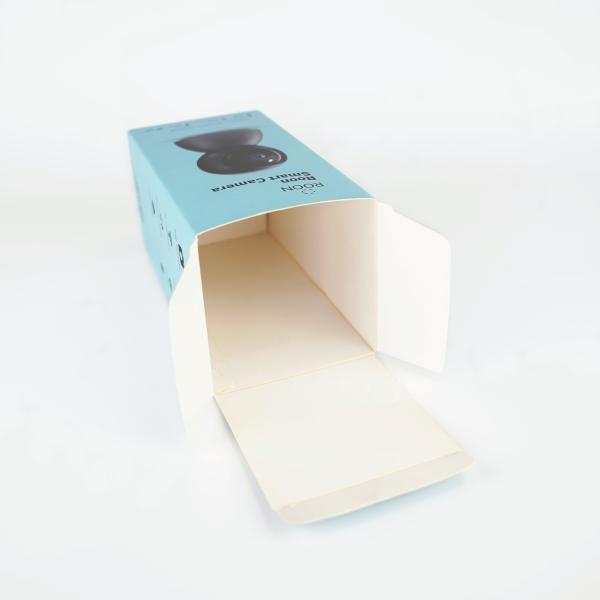 Customized Recyclable Folding Paper Box For Home Security Camera Packaging Box
