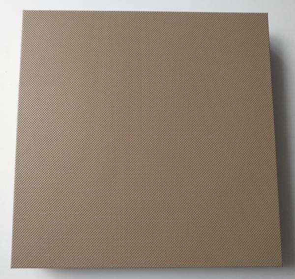 Panneau acoustique anti-mousse en aluminium microperforé