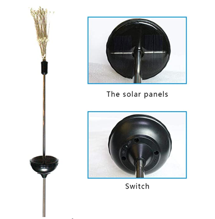 IP65 150LEDs Waterproof LED Solar Garden Lights