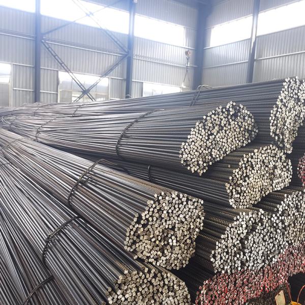 ASTM HRB335/400/500 Ribbed Steel Reinforcing Bars  For Building