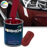 Comparez la couleur d'usine d'origine avec une rentabilité élevée pour le vin rouge Réparation et peinture de voiture