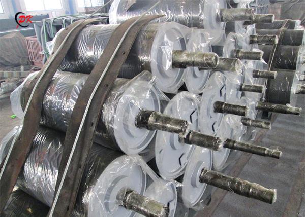 Large Angle Conveyor Belt Equipment Drum Pulley Coal Yard Snub Pulleys
