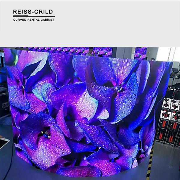 Soft Module 1500cd/sqm SMD2121 P2.5 Foldable LED Display