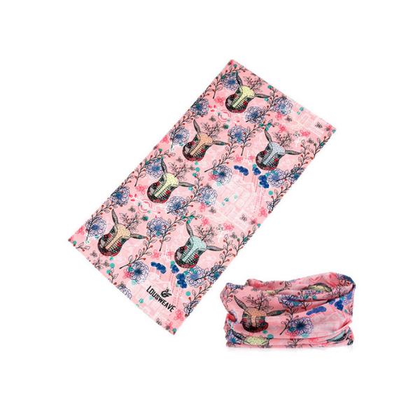 Animal Logo Running  Scarf Bandana 100% Microfiber Polyester