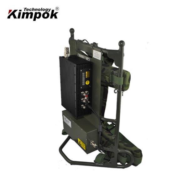 5km Tight Backpack COFDM Digital Wireless Video Audio Transmitter with 1/8 1/4 Guard Interval and Only 200ms Delay Time