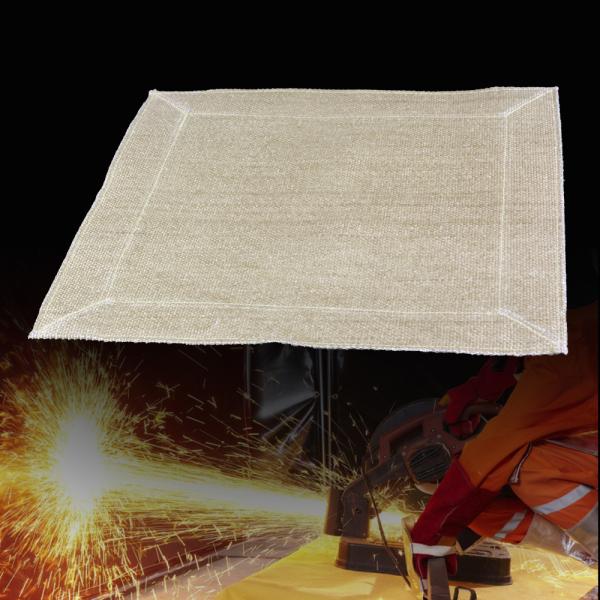 Rouleau de couverture de soudure en fibre de verre ignifuge 550C résistant à la chaleur