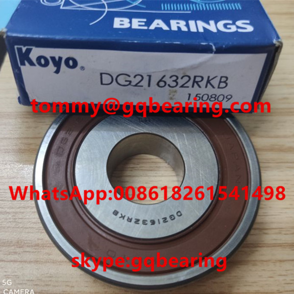 ID 19mm Nylon Cage Single Row Groove Ball Bearing DG1963-2RKB