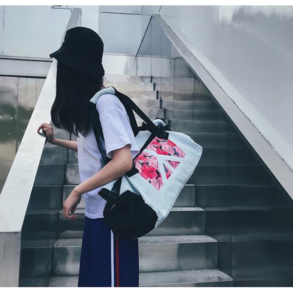 New personality Korean version of hualu travel bag Chao cool hip-hop fitness bag