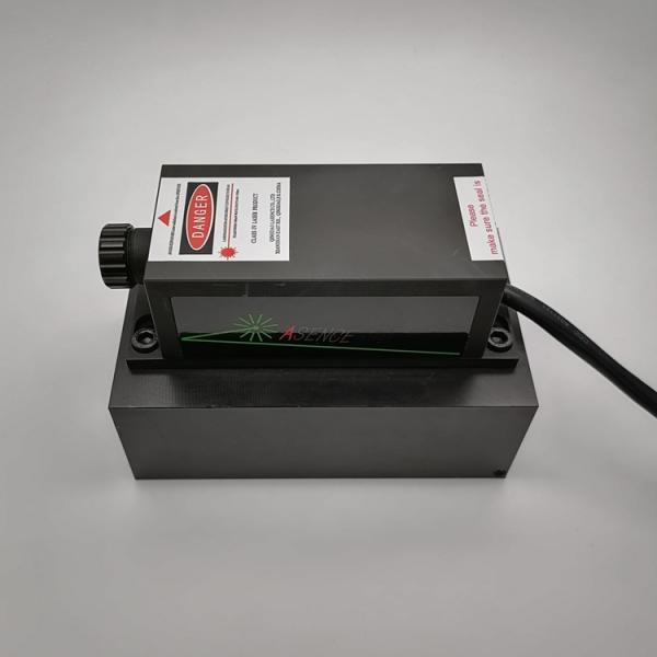 Solid State DPSS Laser with 1.8 KG Weight and 85mm Beam Height 100mW Yellow Laser