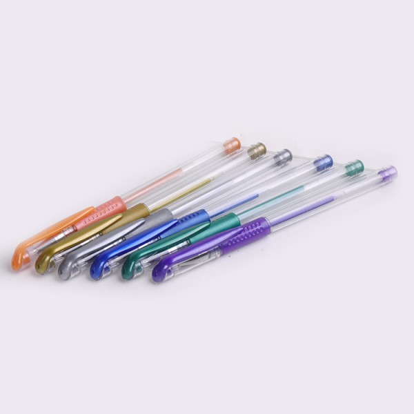 Wholesale High Quality Colourful Cheap Custom logo 0.6mm Gel Pen
