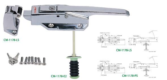 Reversible Plane Stainless Steel Door Hinge SS Swing Door Handle Coldroom Parts