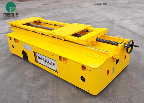 Steerable Motor Trolley Wheel Drive 10tone Transfer Cart