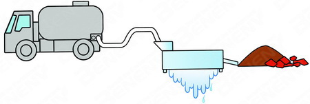 Sludge Thickening Filter Press Machine Large Throughput Easy Maintenance