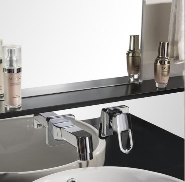PVC Storey Height Bethroom Cabinets / Bathroom Furniture