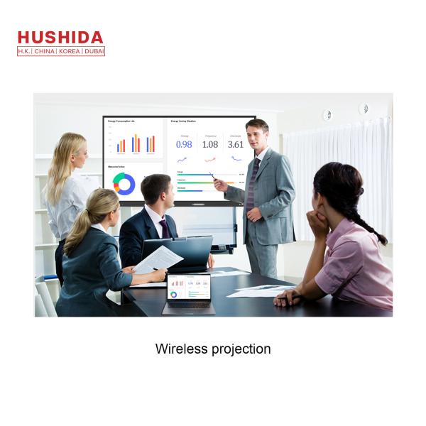 86 4K Touch Screen Interactive Whiteboard 20 Points Smartboard For Teaching
