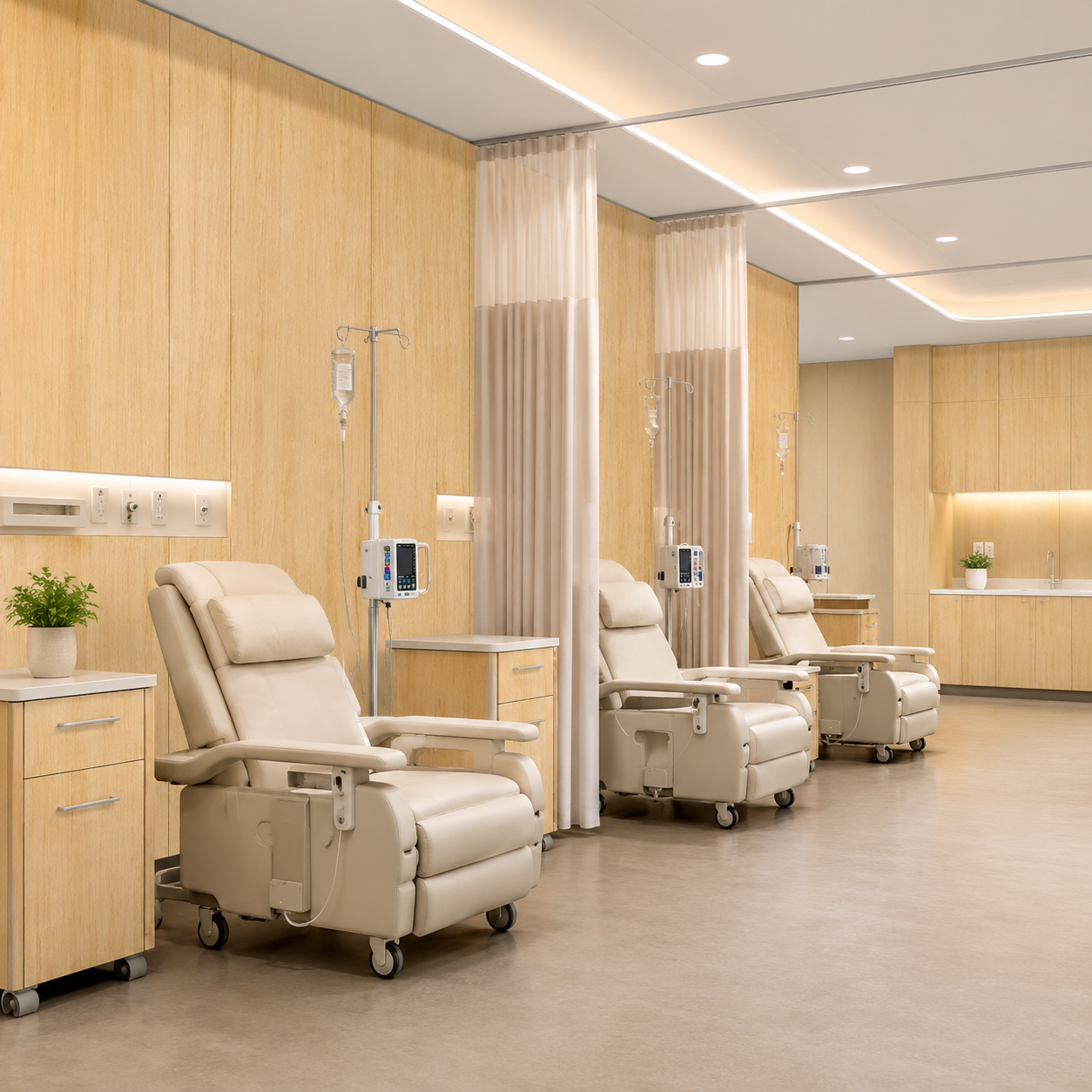 Waterproof Phenolic Wall Panel for Medical Transfusion Room Wall Cladding