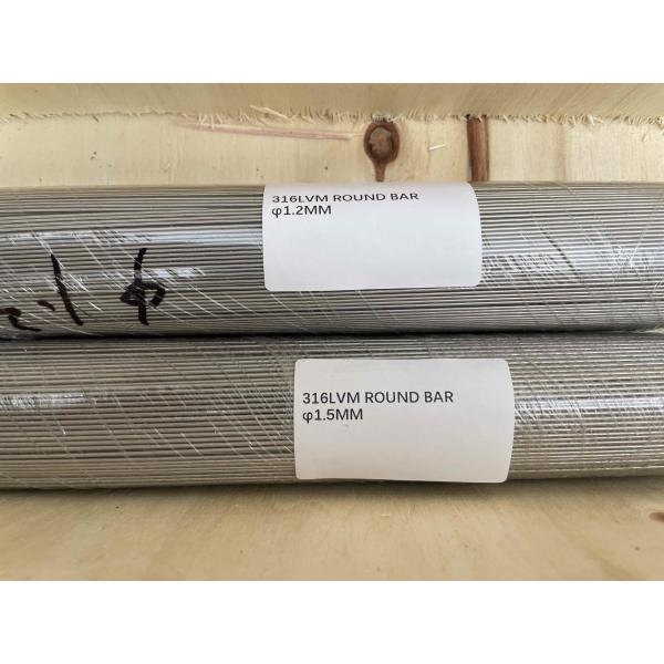 ASTM F138 316LVM Stainless Steel round Bar H9 Ground Polished