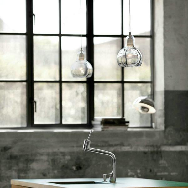 Loft Vintage hanglamp fixtures E27 bulbs Glass Pendant Lights hanging lamp Ediso