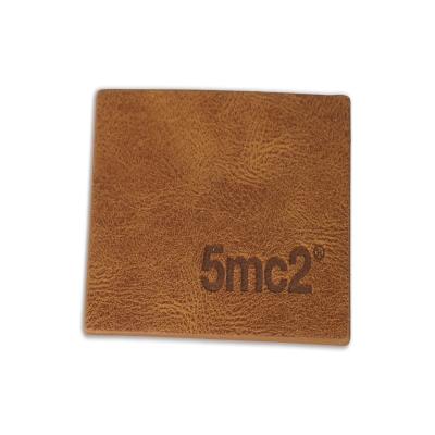 PU Genuine Jeans Leather Label Clothes Garment Tags Custom
