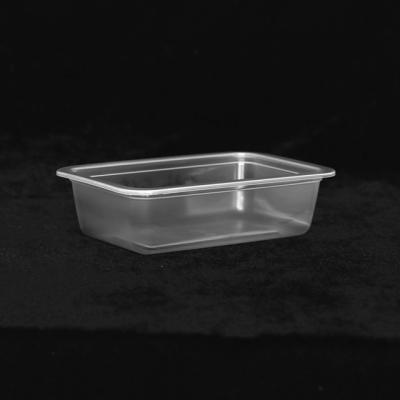 140 X 90 X 35MM Disposable Rectangular Trays PP Frozen Food Packaging Trays